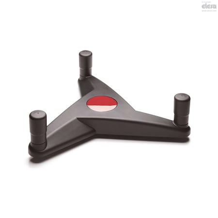 Elesa Three-arm handwheel, ETK.400+I.631 A-20-C6 ETK.